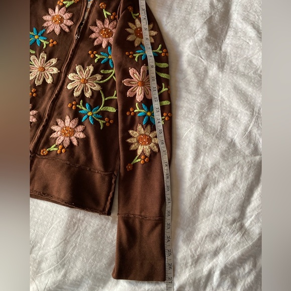 Johnny Was Joystick Zip Up Top - Picture 15 of 16